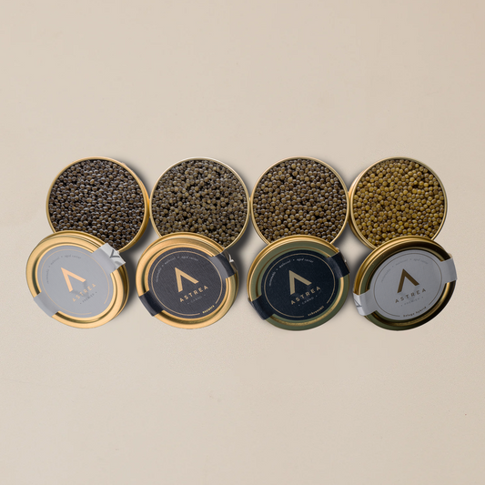 Astrea Caviar Starter Set (4-Species w/Oscietra) 