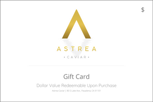 Astrea Caviar Gift Card